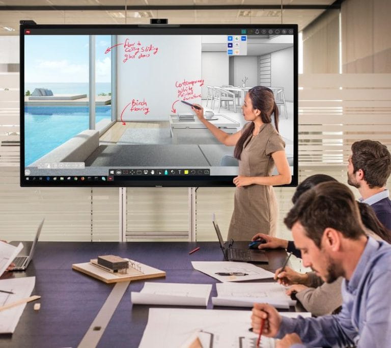 Interactive ViewBoard Flat Panel Display