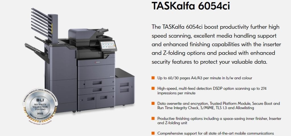 kyocera multifunction machines