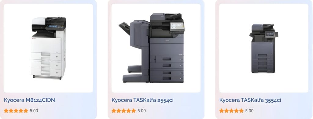 Compare Copiers on Speed, Running Cost and What the Lease Includes