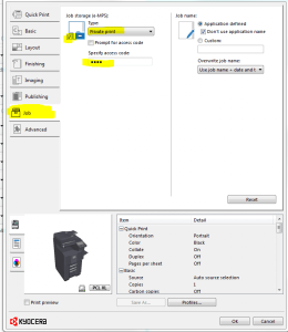 Kyocera Taskalfa 2554ci Secure Printing: Unlocking Advanced Security